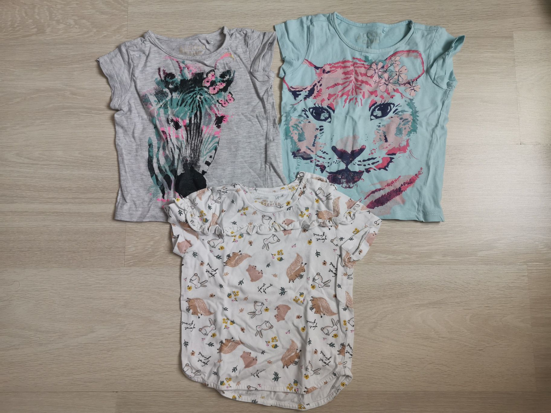 Bluzki Reserved i h&m