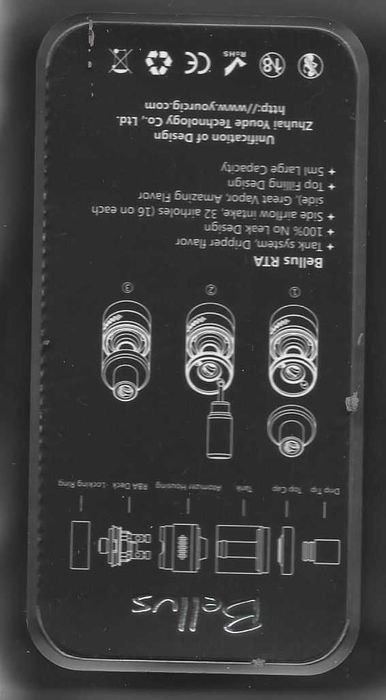 Atomizador Bellus RTA