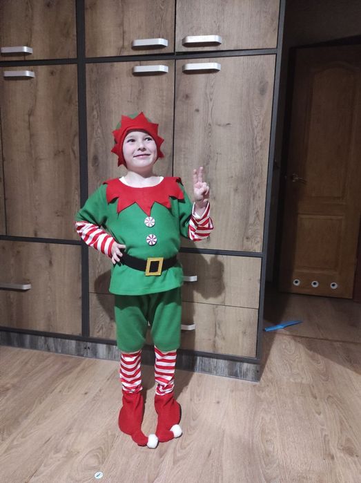 Новорічний костюм ельфа