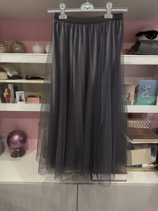 Nowa spódnica damska błyszcząca wizytowa Mohito r. L