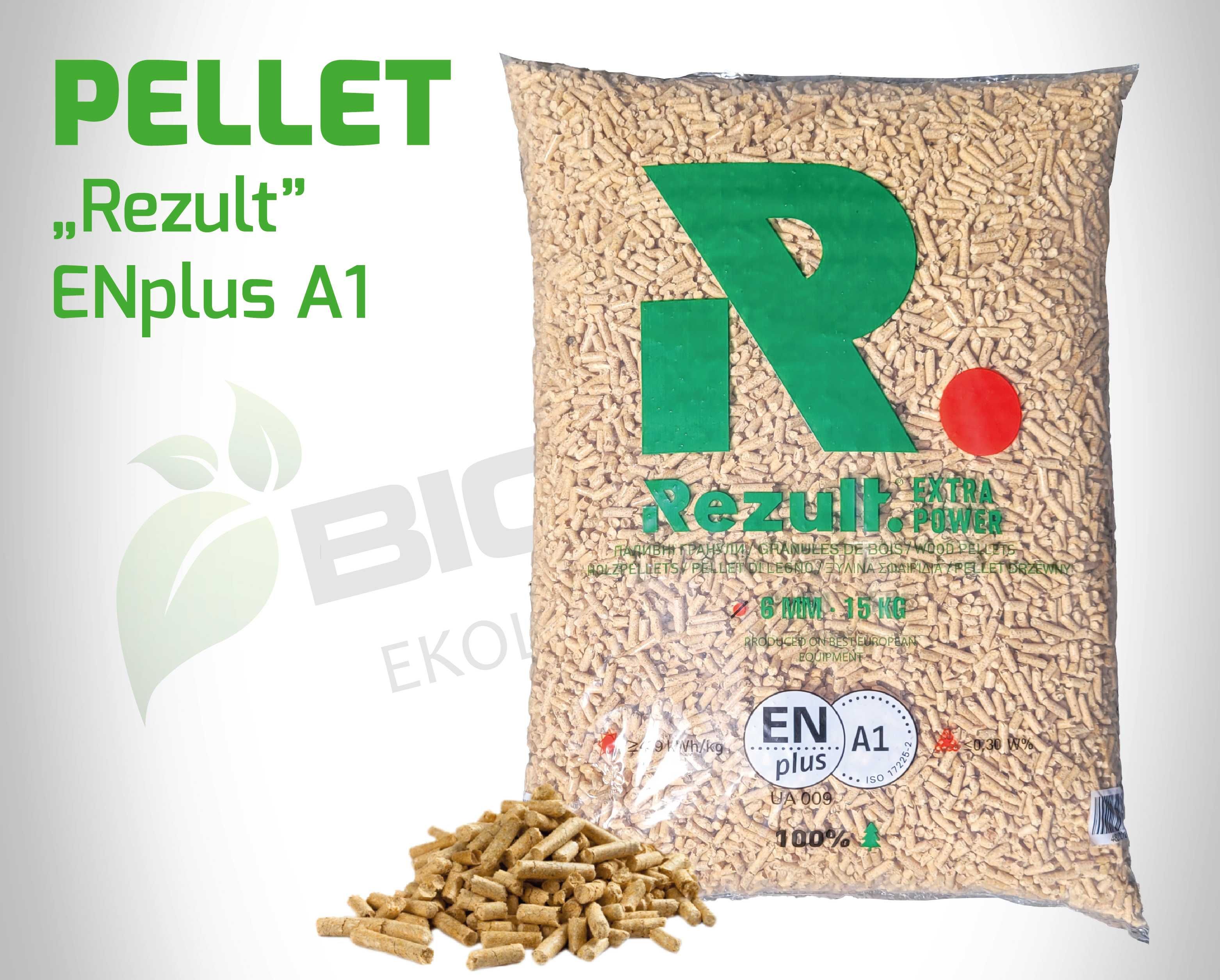 Pellet REZULT A1 ENplus Rurex Barlinek Olczyk Mira Wirex Lava BIO-EKO