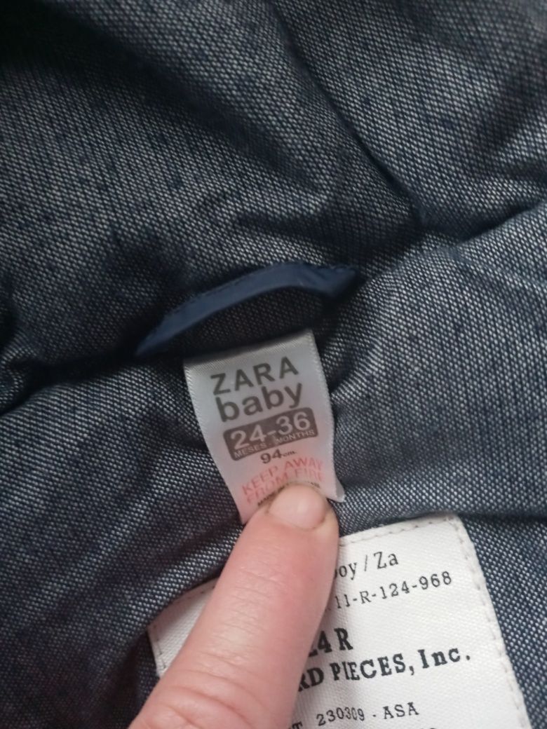 Kamizelka bezrękawnik Zara H&M benetton rozm 92- 98