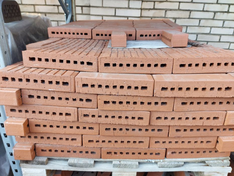 Cegła klinkierowa Alfa połówka czerwona/ceglana