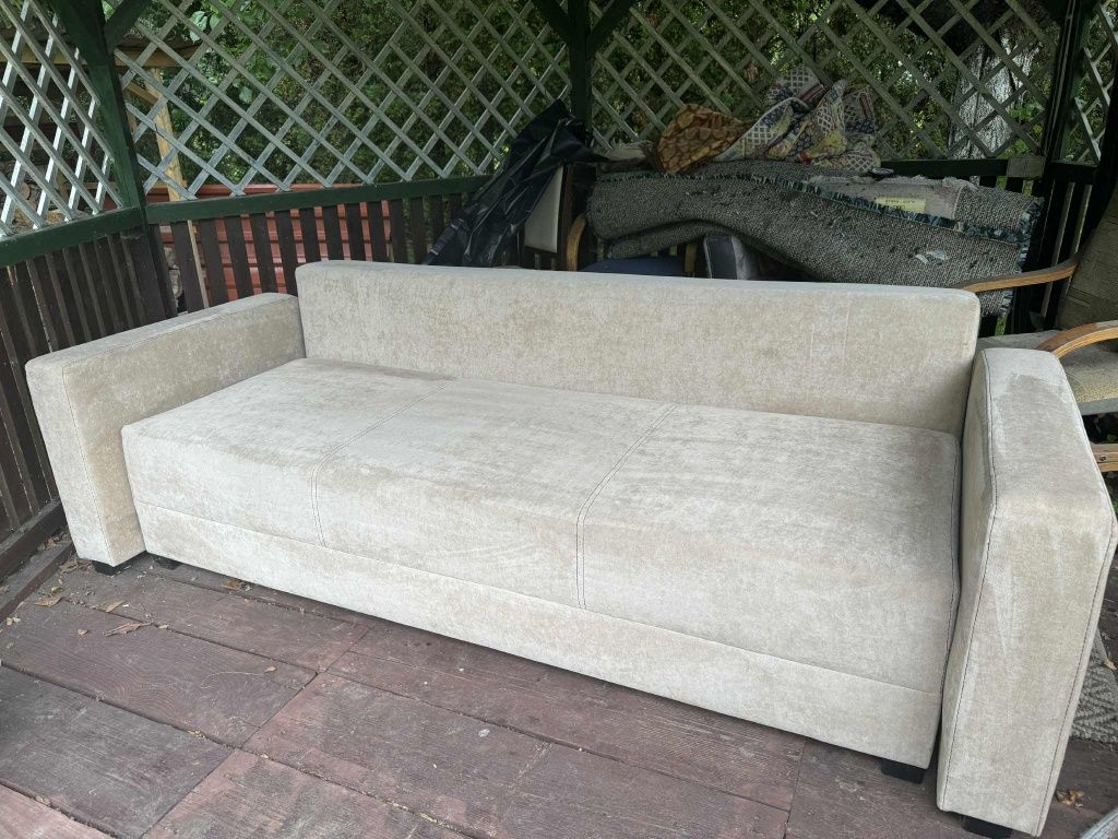 Sofa rozkładana beżowa Rzeszów dostawa