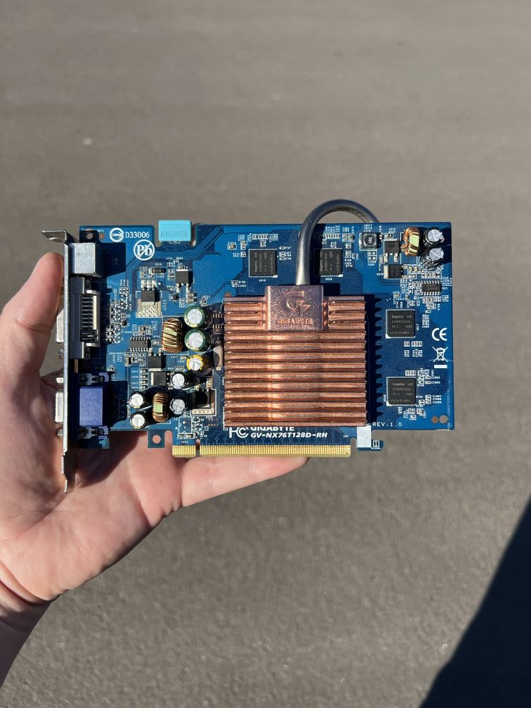 Відеокарта Gigabyte GV-NX76T128D-RH