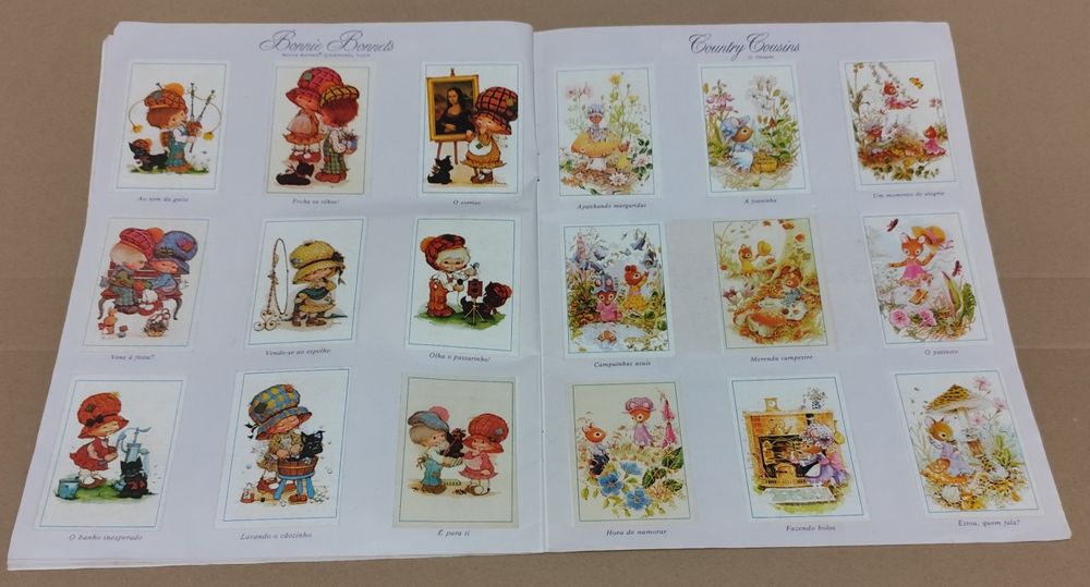 Caderneta Cromos Dias Felizes Completa