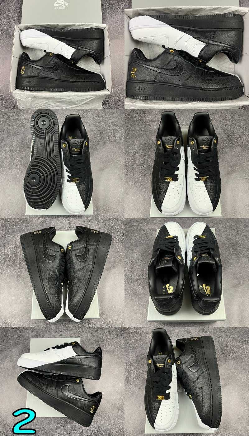 ‼️1 В 1 ДО ОРИГІНАЛУ Кросівки Nike Air Force 1 CDG, aniversary, denim