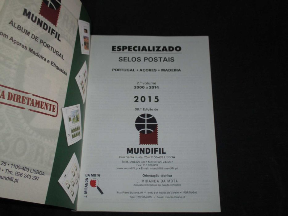 Livro Selos Postais 2015 Portugal Açores Madeira