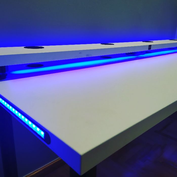 Biurko modern edition styl loft elektryczna regulacja dom biuro gaming