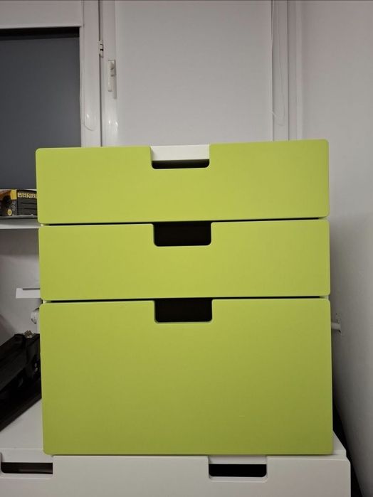 Szafka komoda Ikea Stuva mała lub duża zielony biały