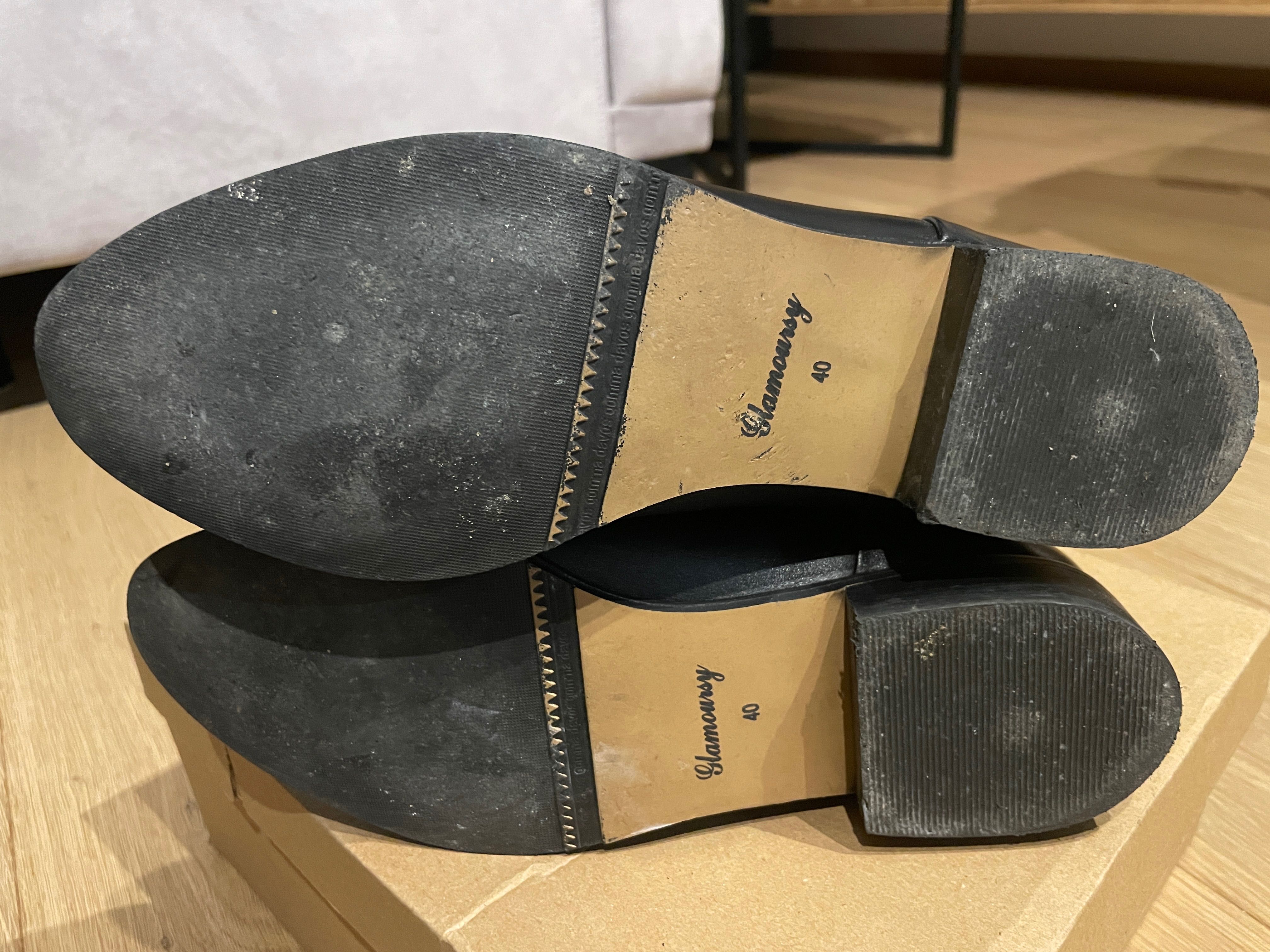 Botki Glamoursy With Me czarne 40