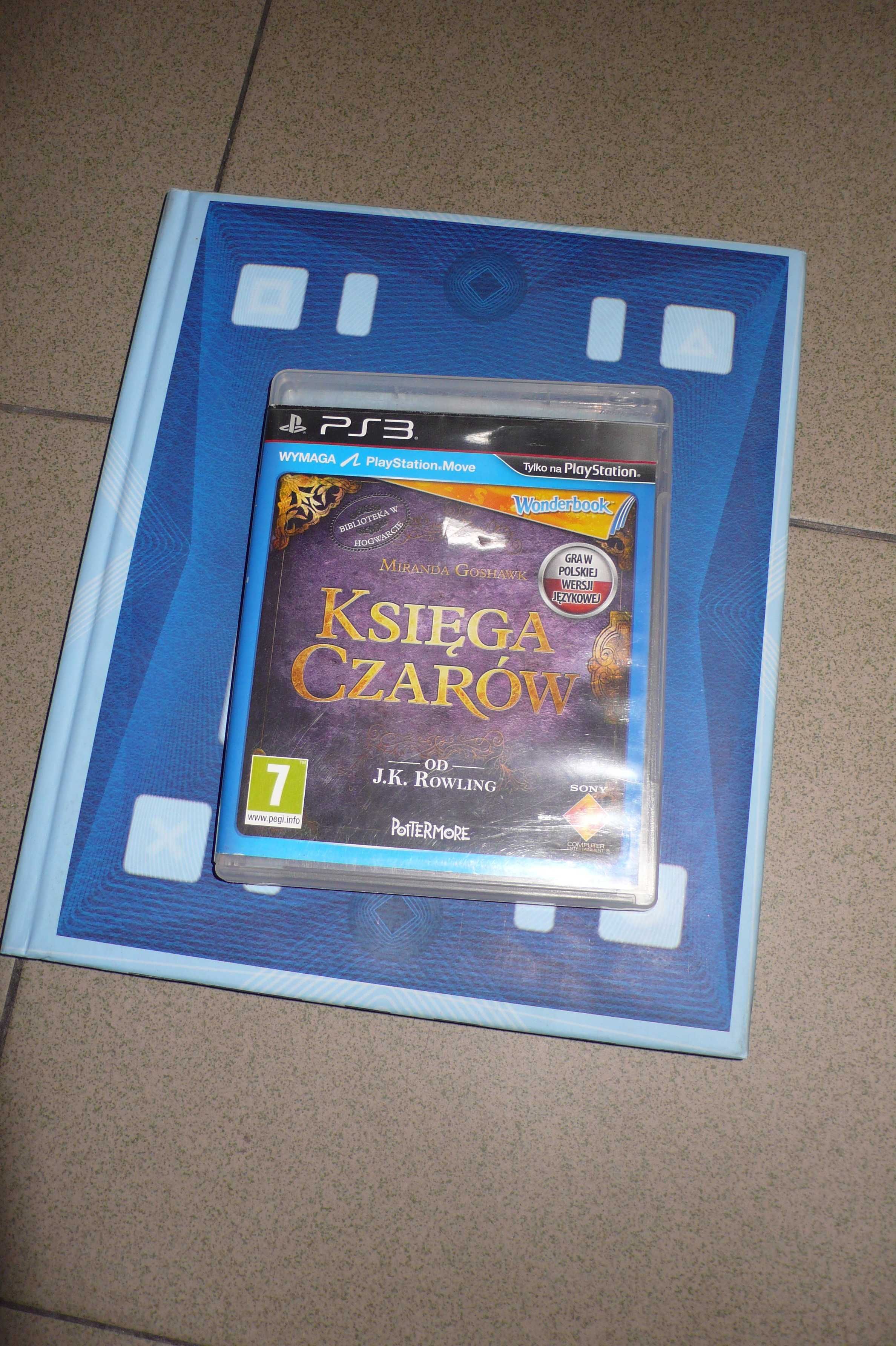 Księga Czarów PL na PS3 gra + wonderbook