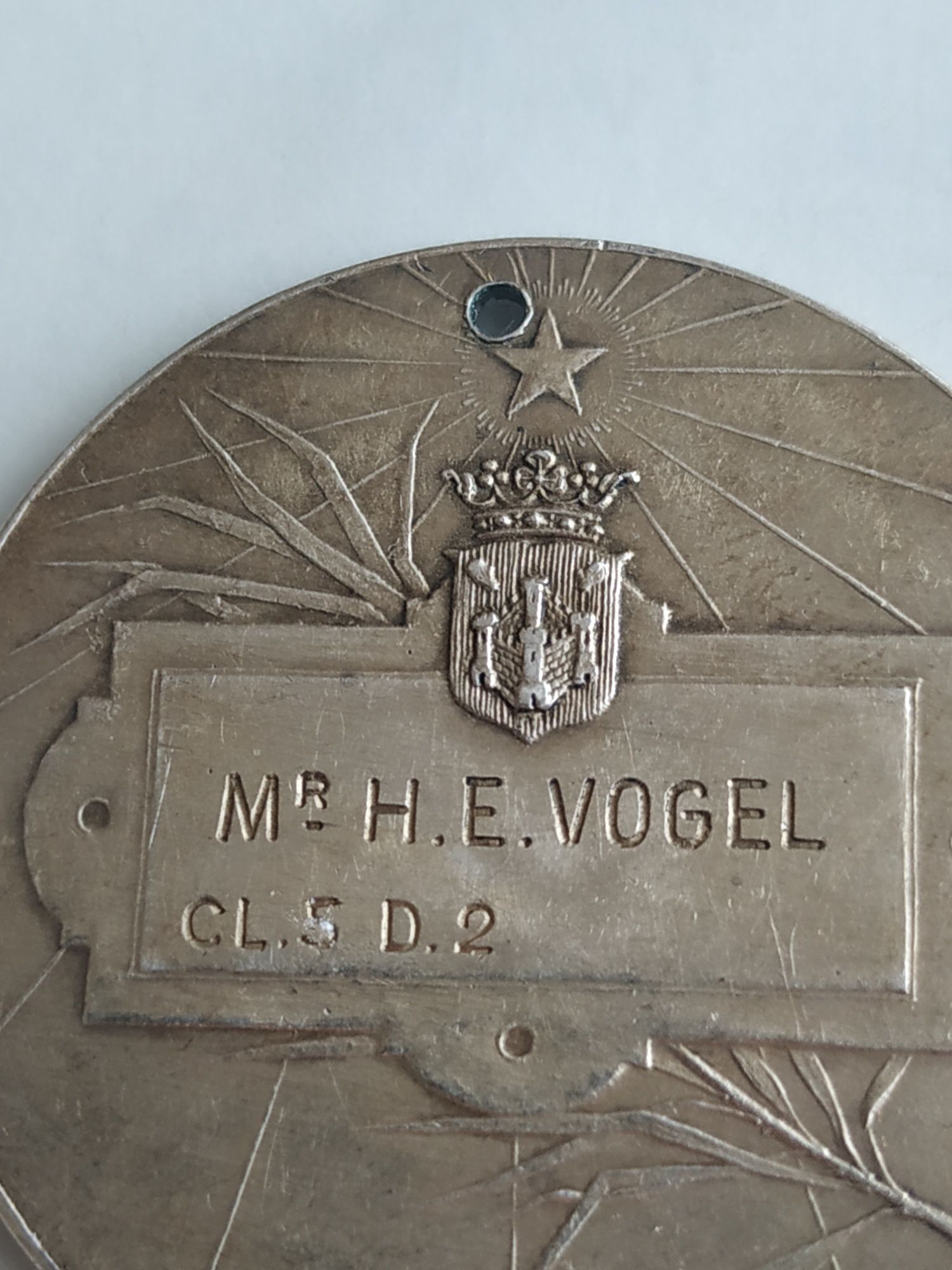 Medal. Wystawa pocztowa, filatelistyczna. Antwerpia 1930 rok.