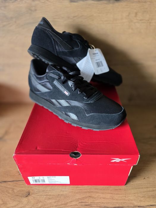 Reebok Classic Nylon Czarne Rozmiar 47