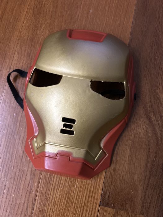 Przebranie, trzy maski Marvel Hulk, Ironman, Batman dla dziecka