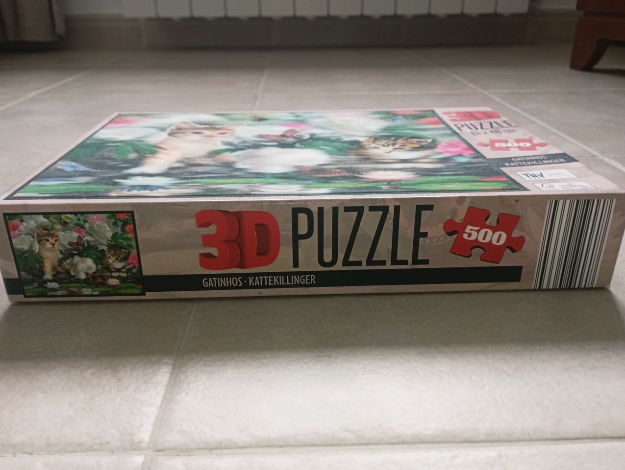 Puzzle 500 peças 3D