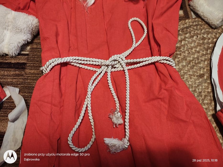 Strój Mikołaja jak nowy