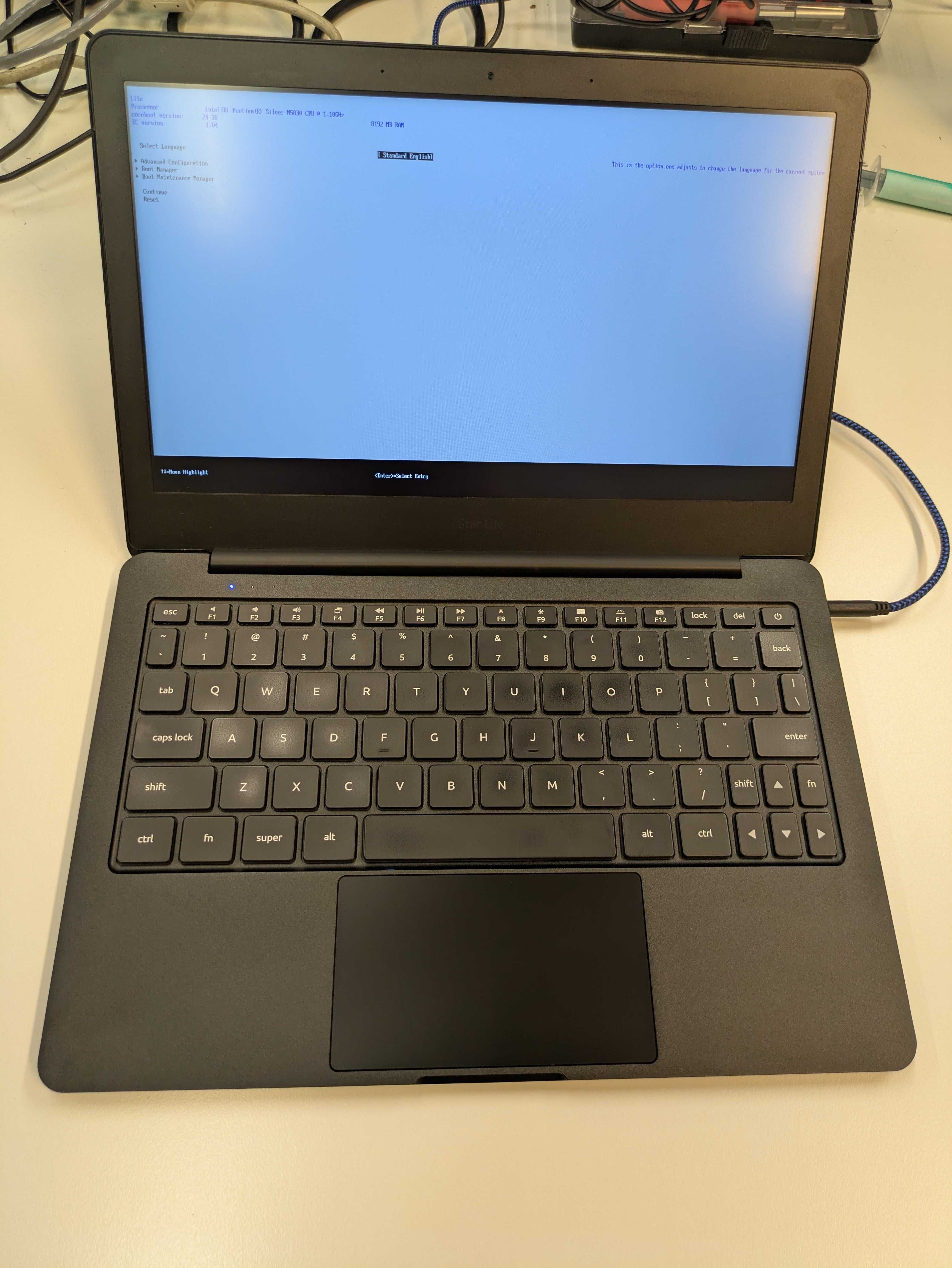 Starlabs Starlite Mk. IV 8/256 laptop linux coreboot open source