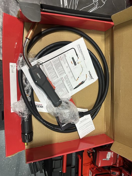 Зварювальний пальник рукав для напівавтомата Parker 200A 3.6M