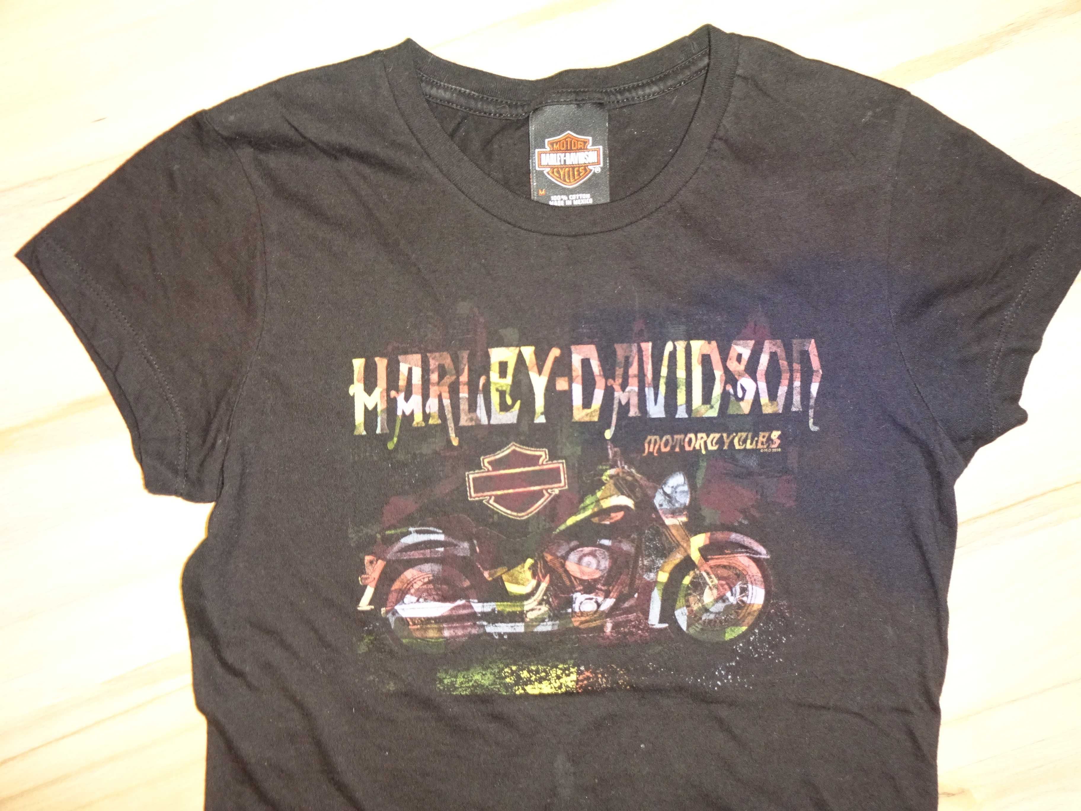 Harley Davidson Motor Cycles Bravado damska koszulka tshirt M