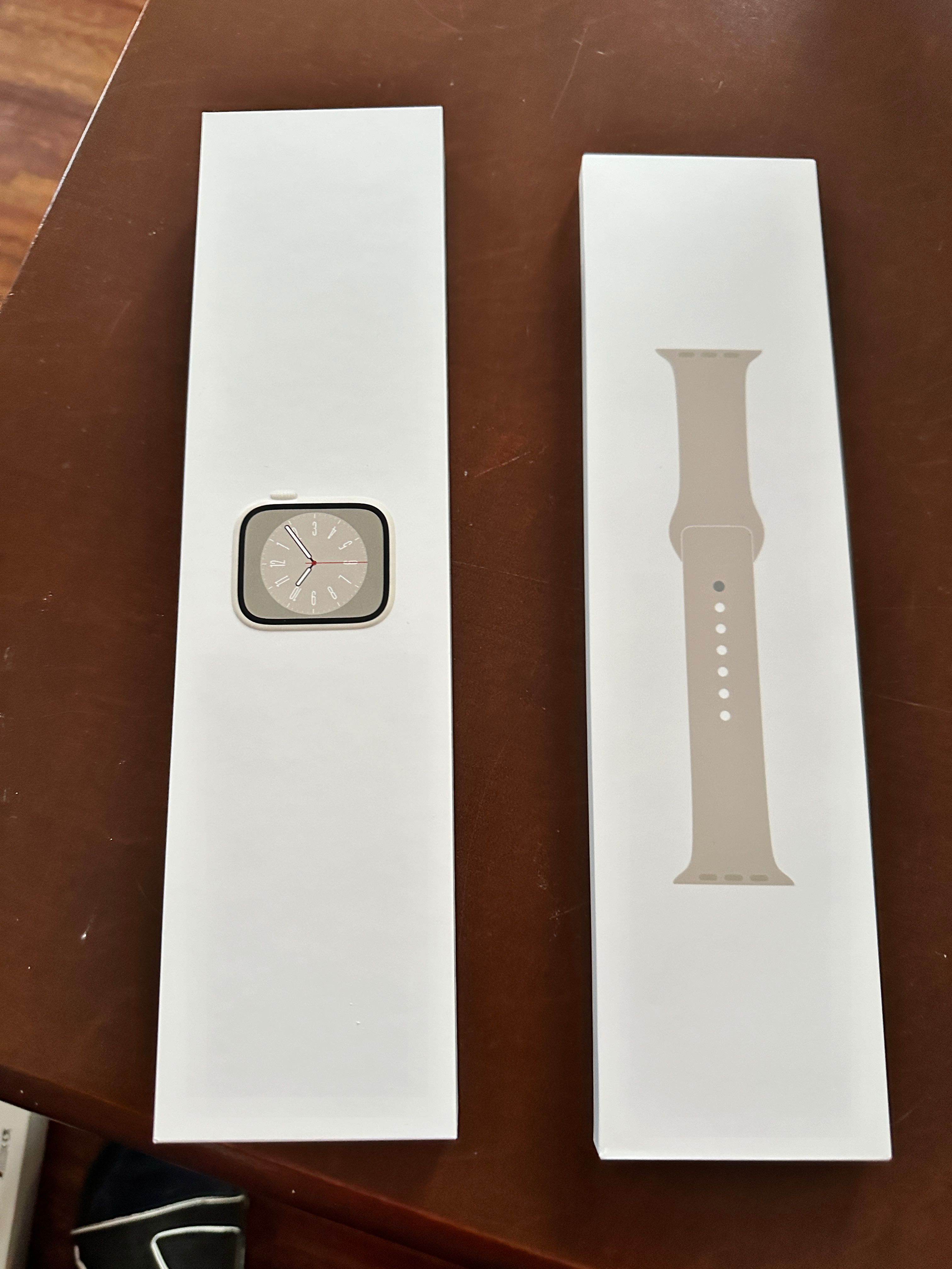 AppleWatch S8 45mm GPS Starlight