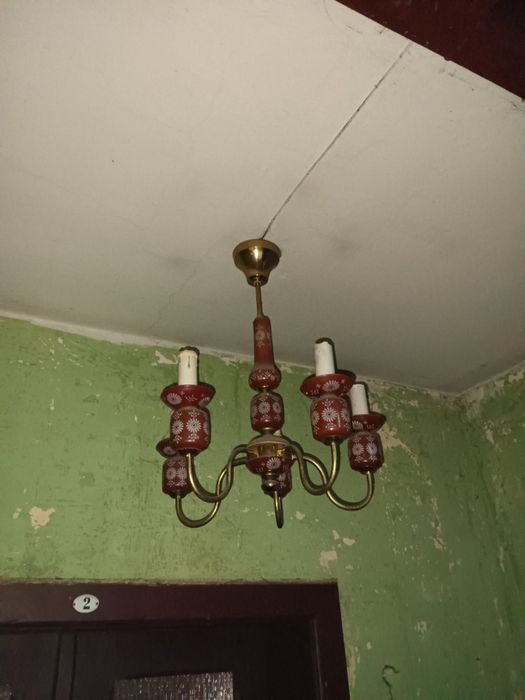 Stara lampa sufitowa