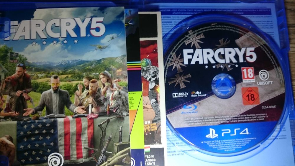 Gra Far Cry 5 PS4 Playstation 4  gta v spiderman god of war