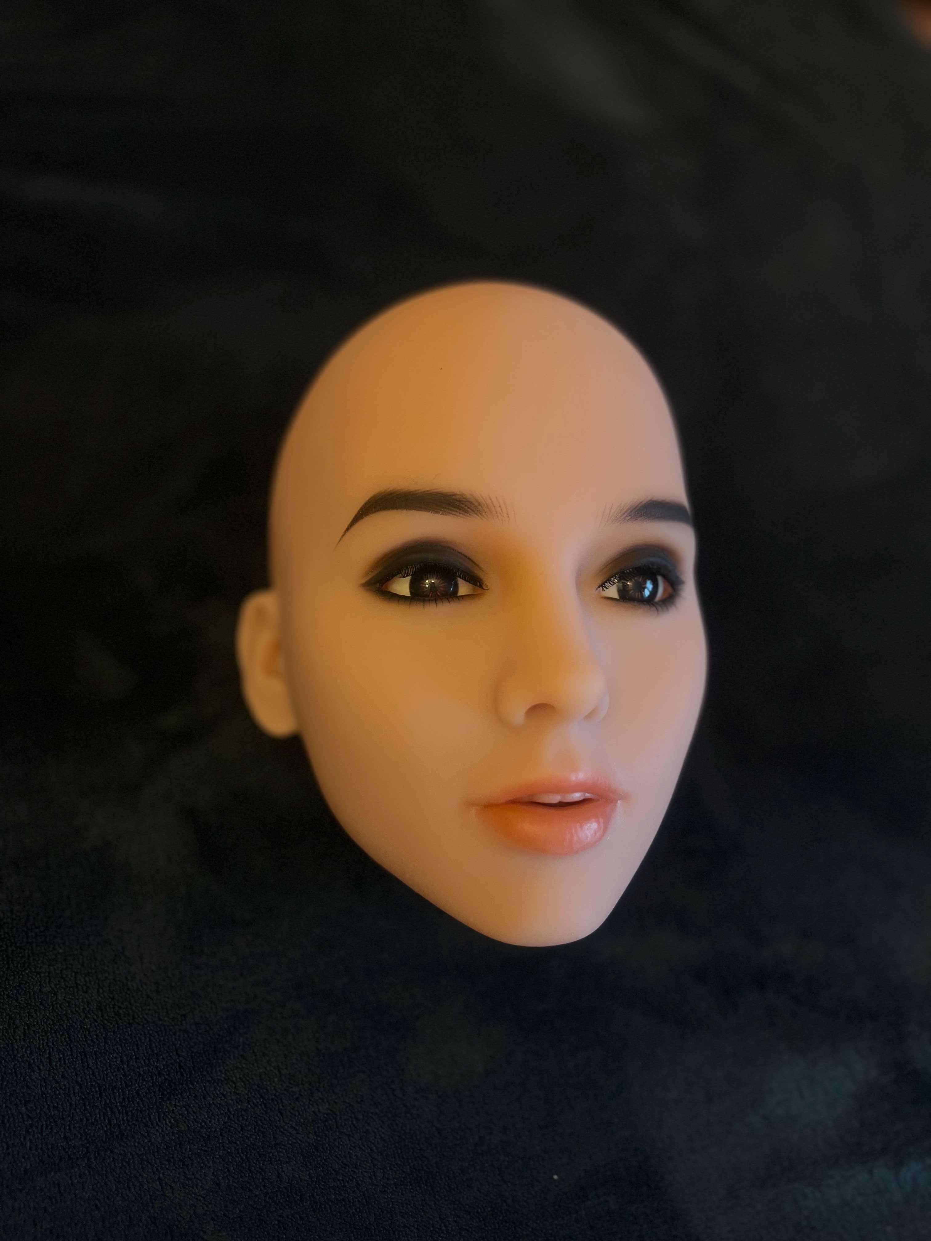 Realistyczna głowa manekina-fantom do badań nauki i zdjęć-WM DOLL #273