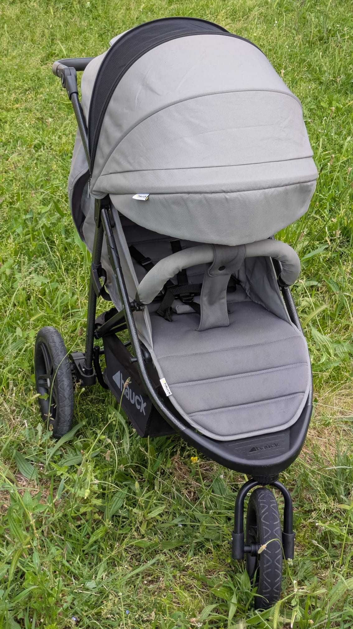 Carrinho bebe Hauck Rapid 3R Trioset - Charcoal + Base Isofix