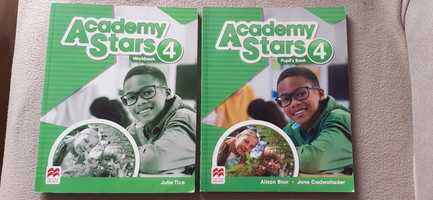 Academy Stars 4 podręcznik i ćwiczenia do języka angielskiego