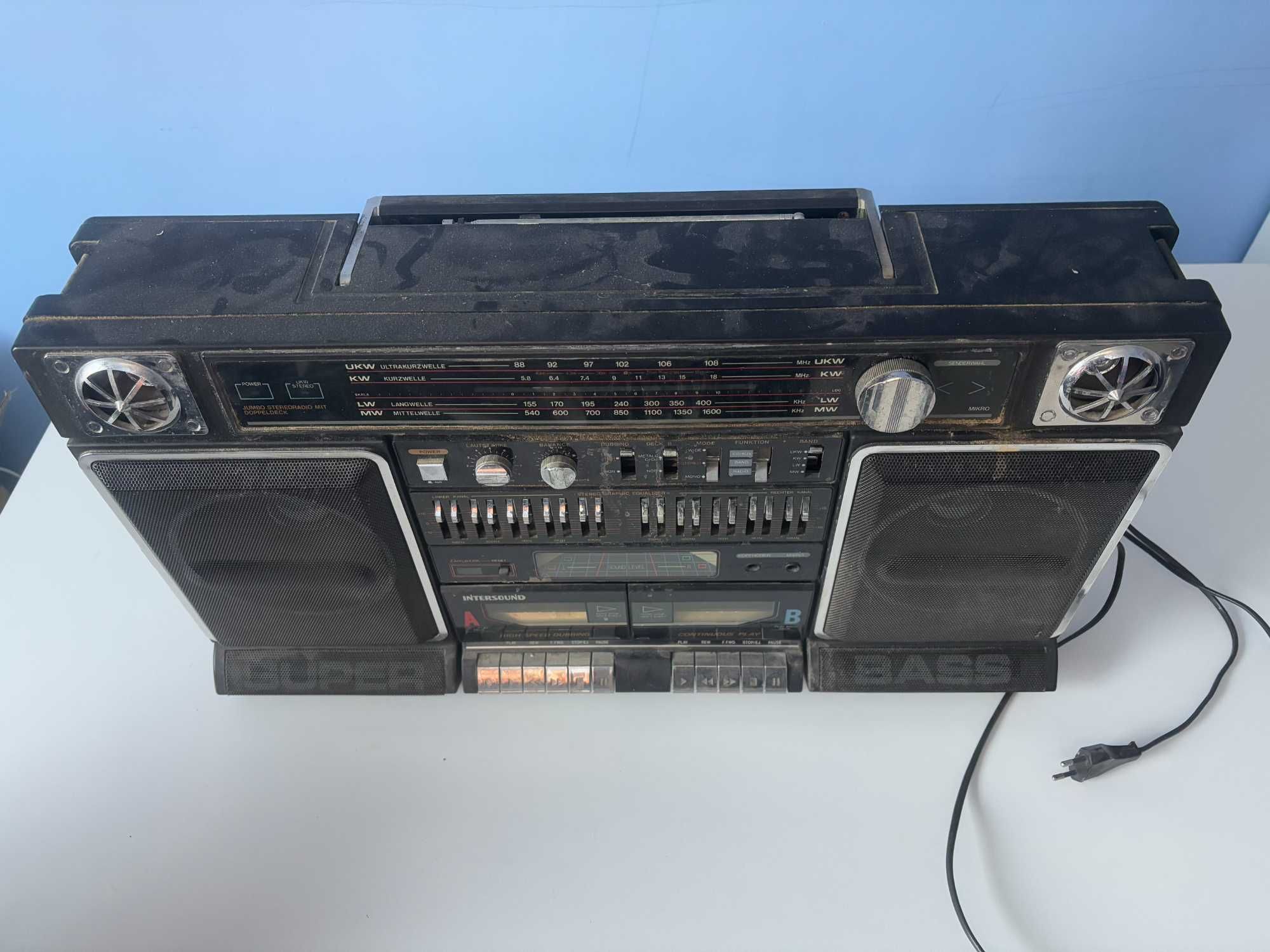 radiomagnetofon intersound scr-j83we