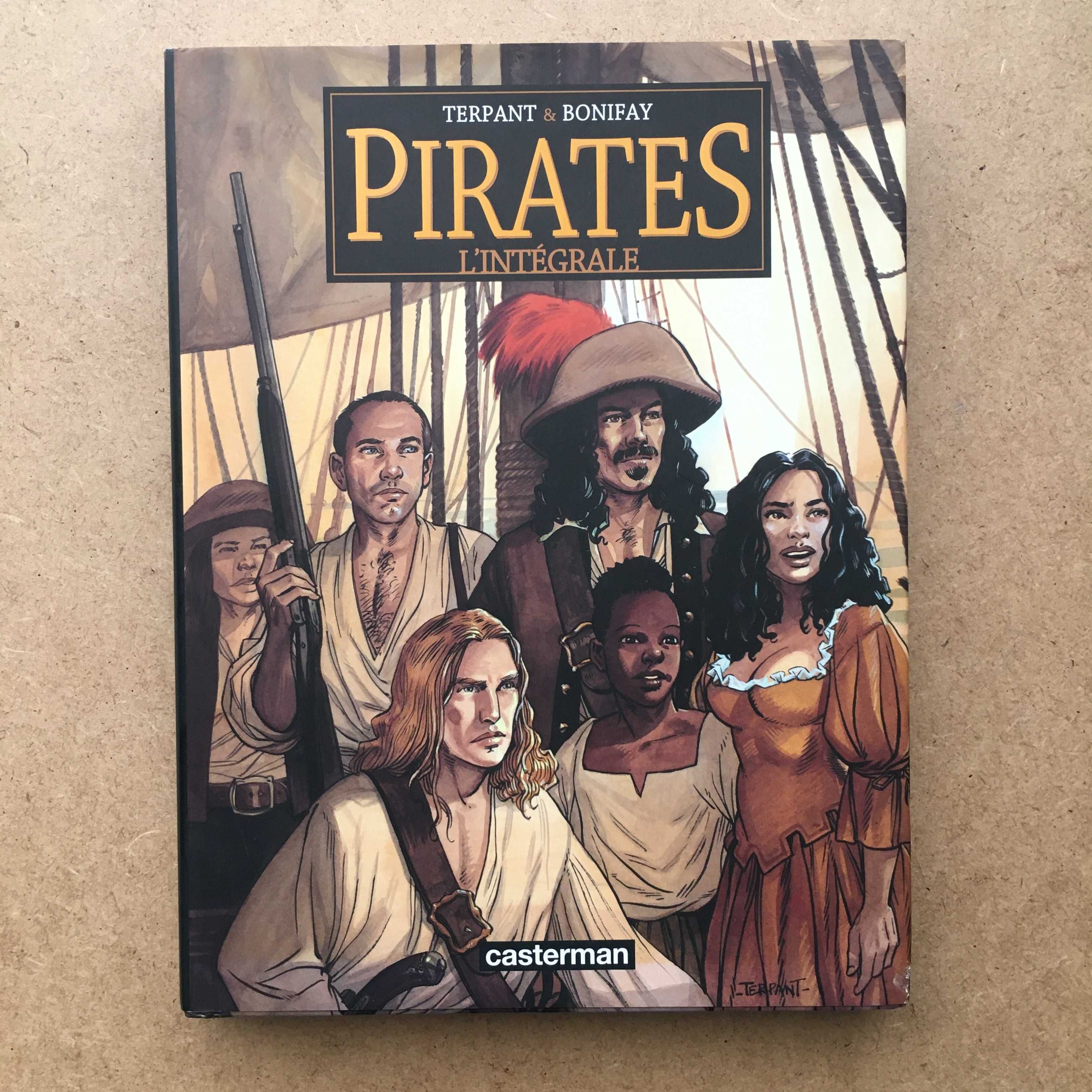 "Pirates" (Integral, com os 5 albums da série) de Terpant e Bonify
