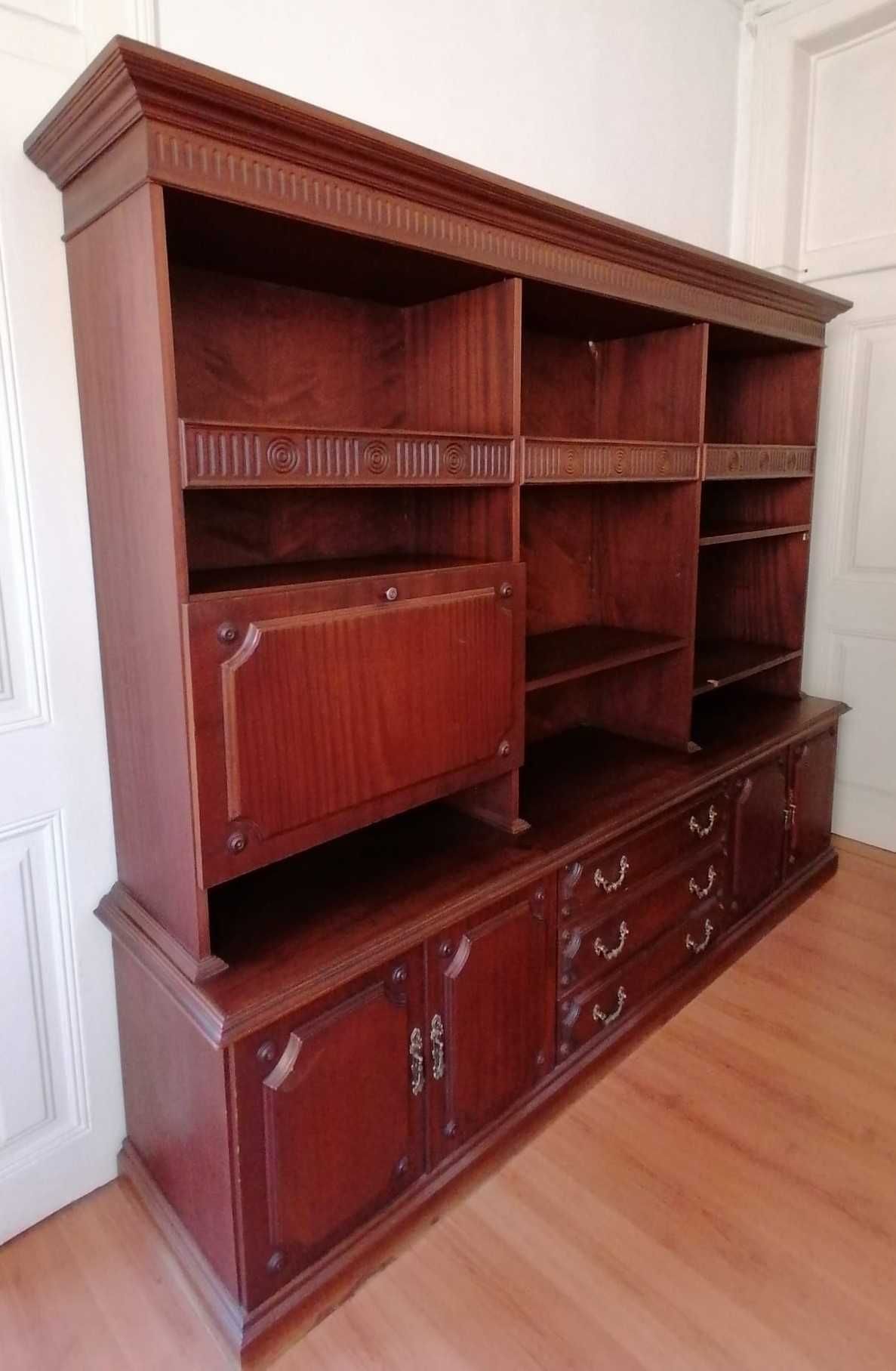 DOU A QUEM FOR LEVANTAR - Movél Sala com portas e gavetas