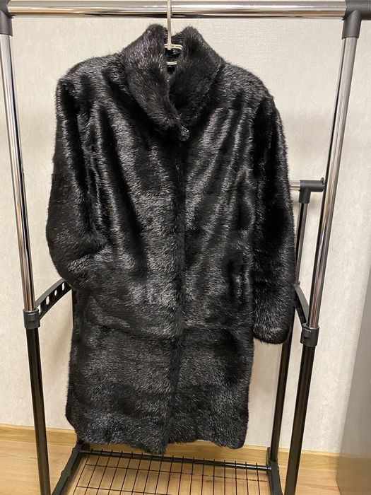 Шуба трансформер з натурального хутра нутрії