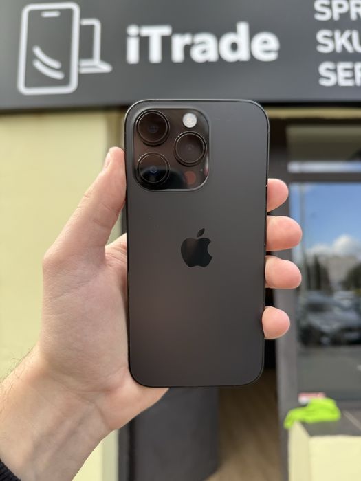 Telefon iPhone 14 PRO 128GB Czarny Apple Gwarancja iTrade