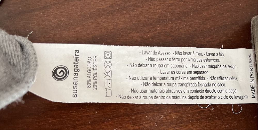 Sweat-shirt cinzenta Susana Gateira