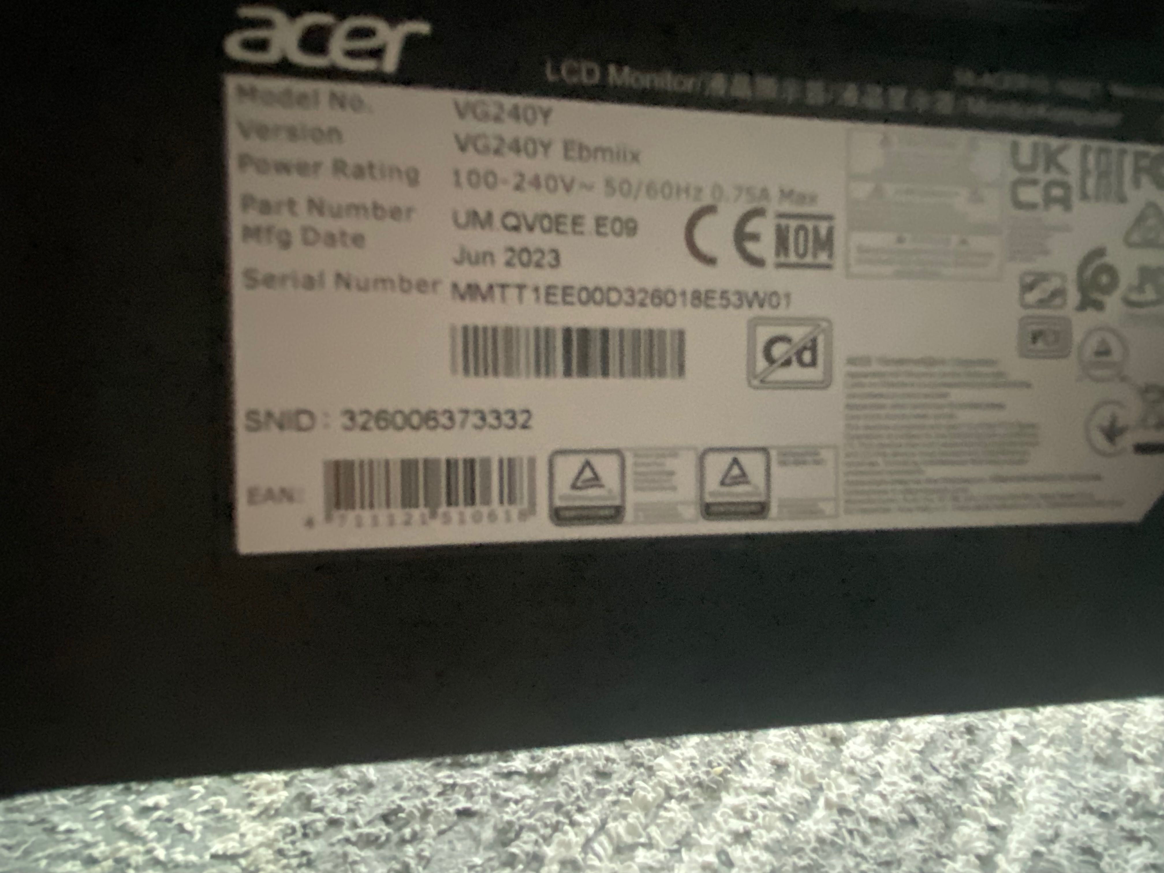 Monitor Acer Nitro