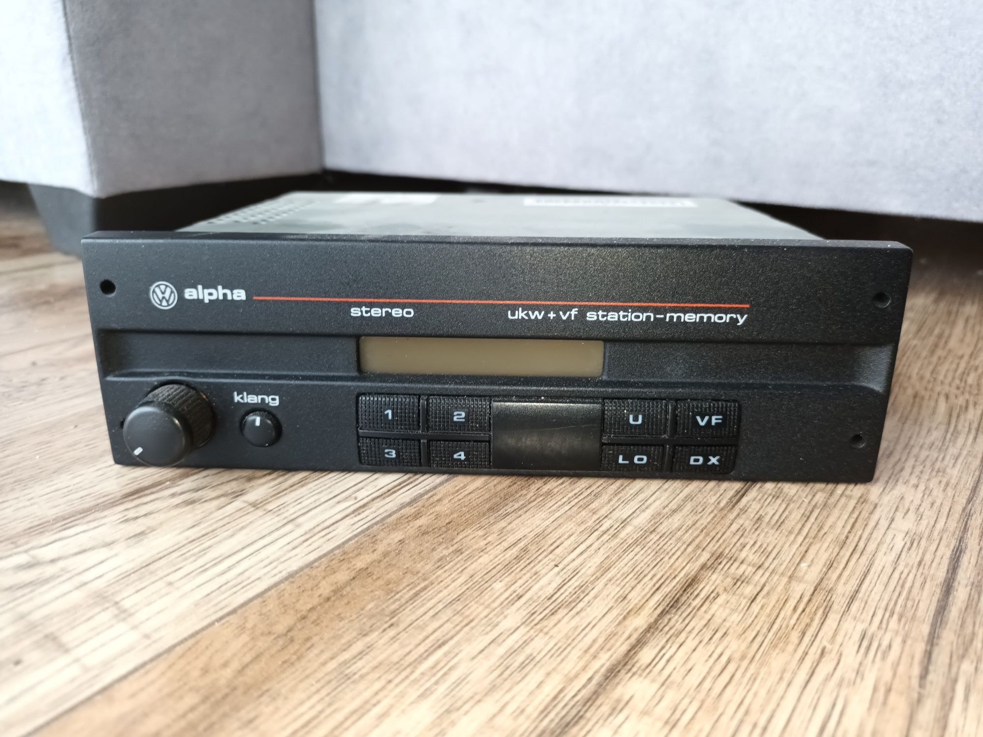 Orginalne Radio vw alpha