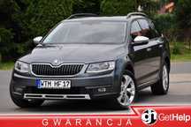 Skoda Octavia 2,0 TDI 184KM Scout 4x4 DSG Xenon Led Klima Hak Alufelgi Serwis z DE !