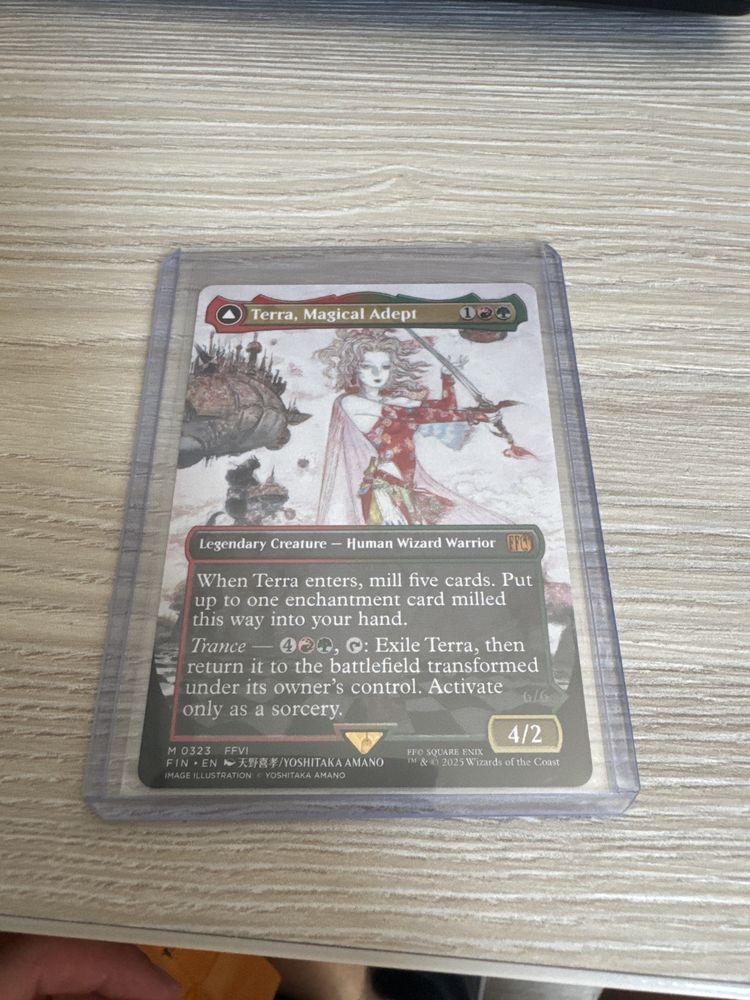 Terra Magical Adept Magic the Gathering Final Fantasy 0323 Mythical