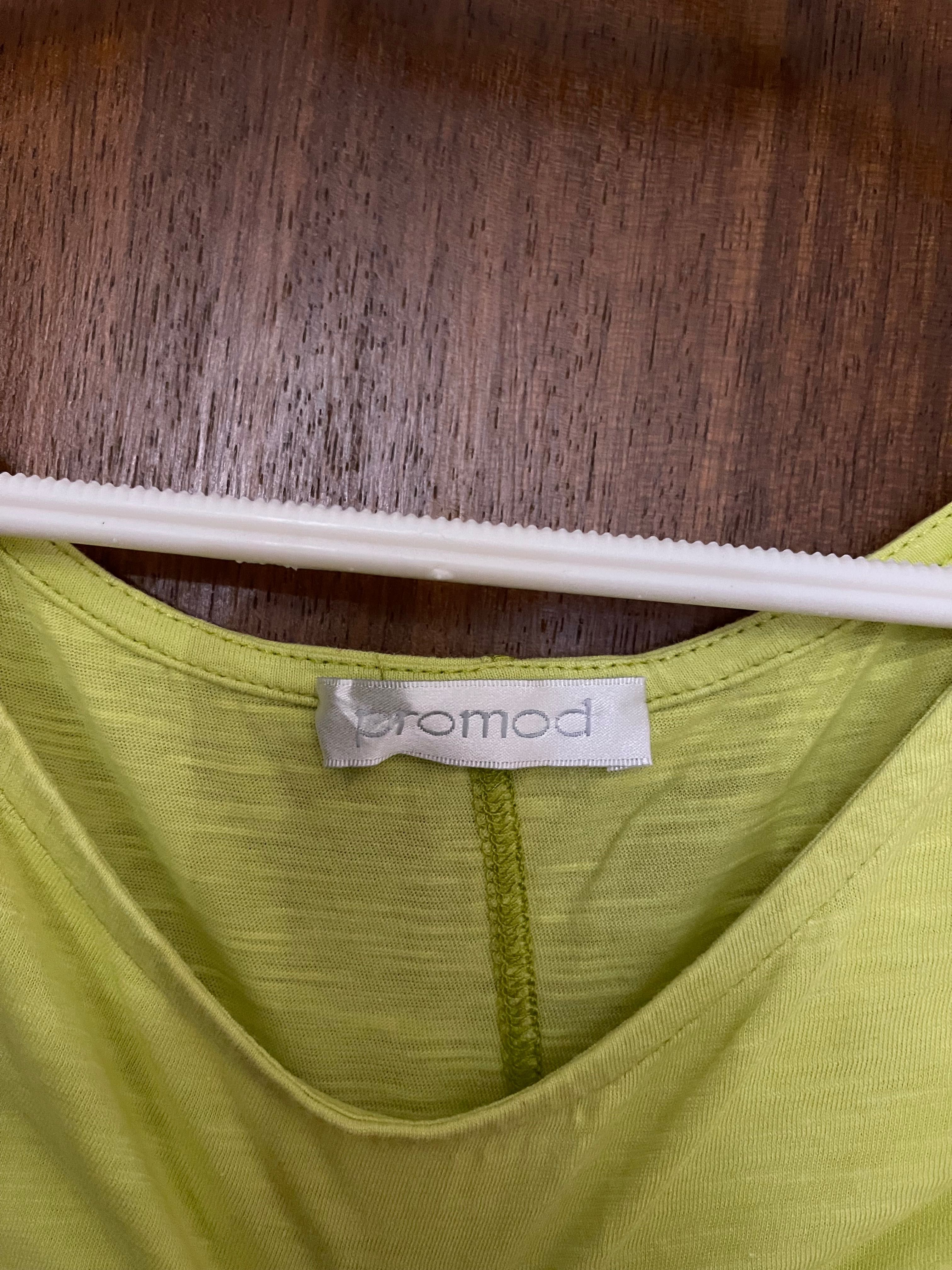 Camisola básica verde clarinho da Promod