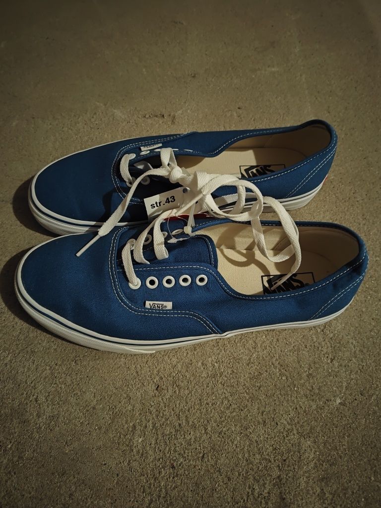 VANS AUTHENTIC NAVY roz. 43 (28 cm,)