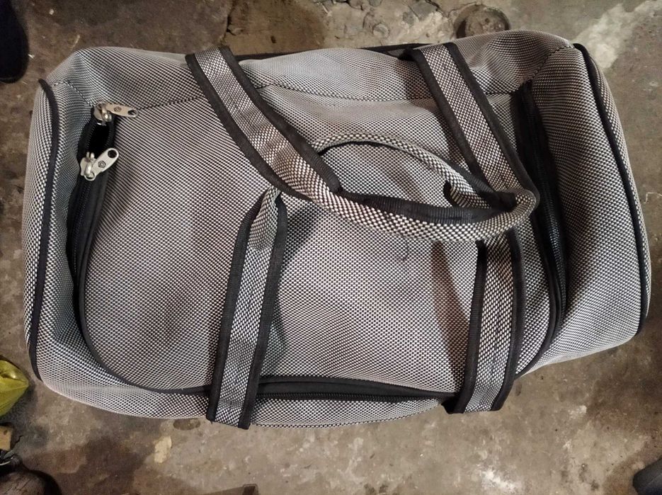 сумка-рюкзак на лямках-веревках