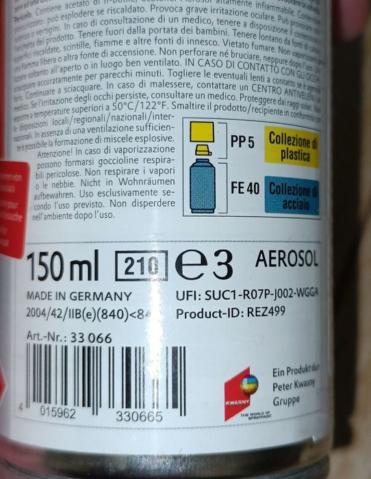 Lakier samochodowy w sprayu Auto-K Ford Machine Silver 2QTC - Zestaw 2