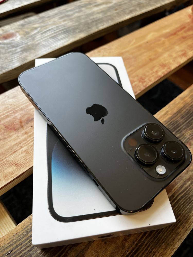 Iphone 14 pro 128 gb space black neverlock esim айфон 14 про чорний