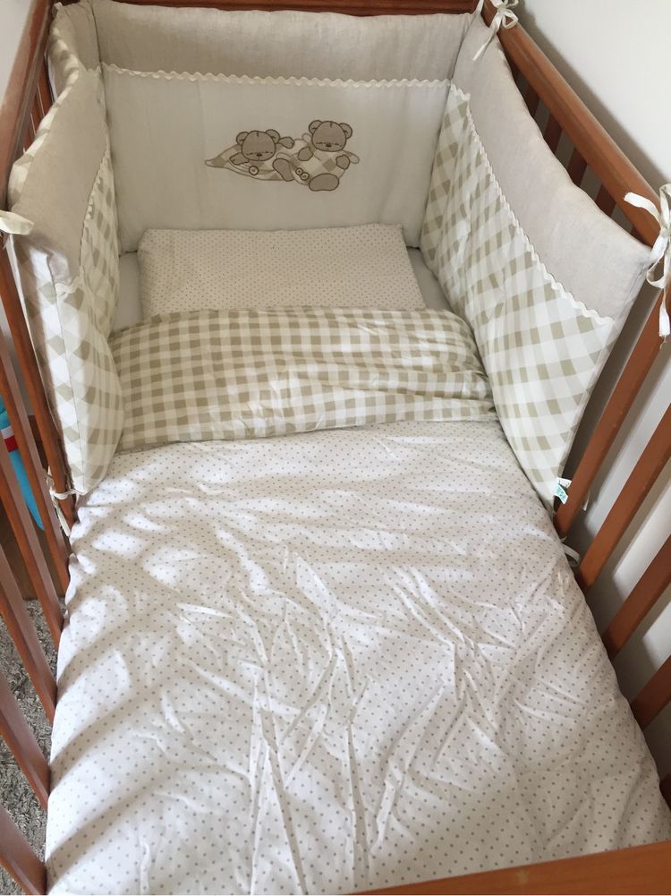 Conjunto roupa de cama de bebe