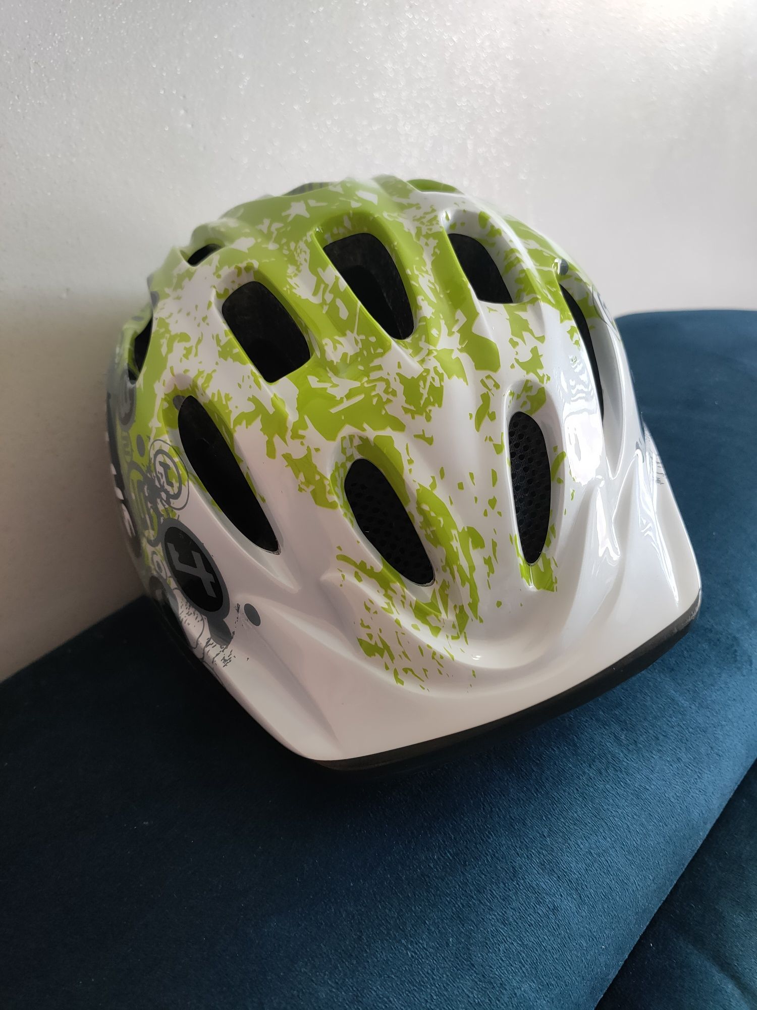 Kask Kellys biały zielony xs/s