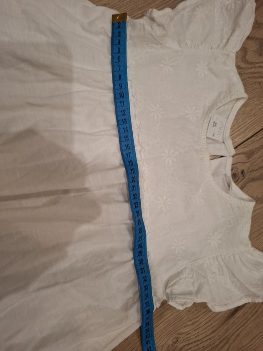 Bluzka białą ZARA rozmiar 110