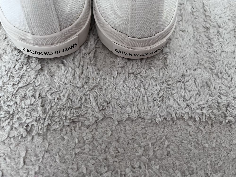 Trampki Calvin Klein r.40 wkł.25,5cm białe