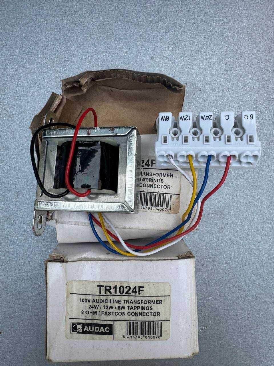 Понижающий трансформатор для акустических систем AUDAC TR1024F